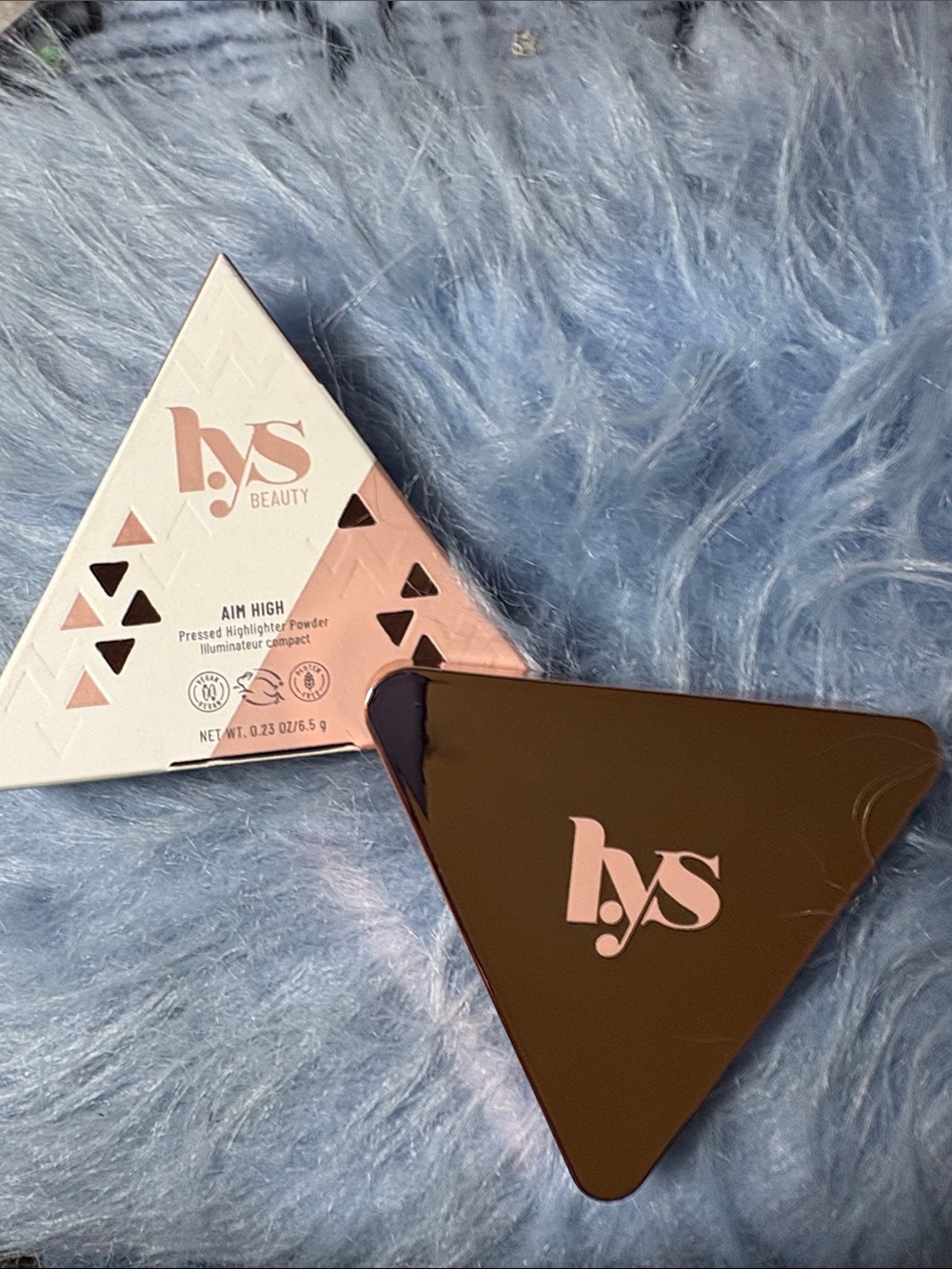 Lys Beauty AIM HIGH Pressed Highlighter Powder - Genuine (Rose Gold)